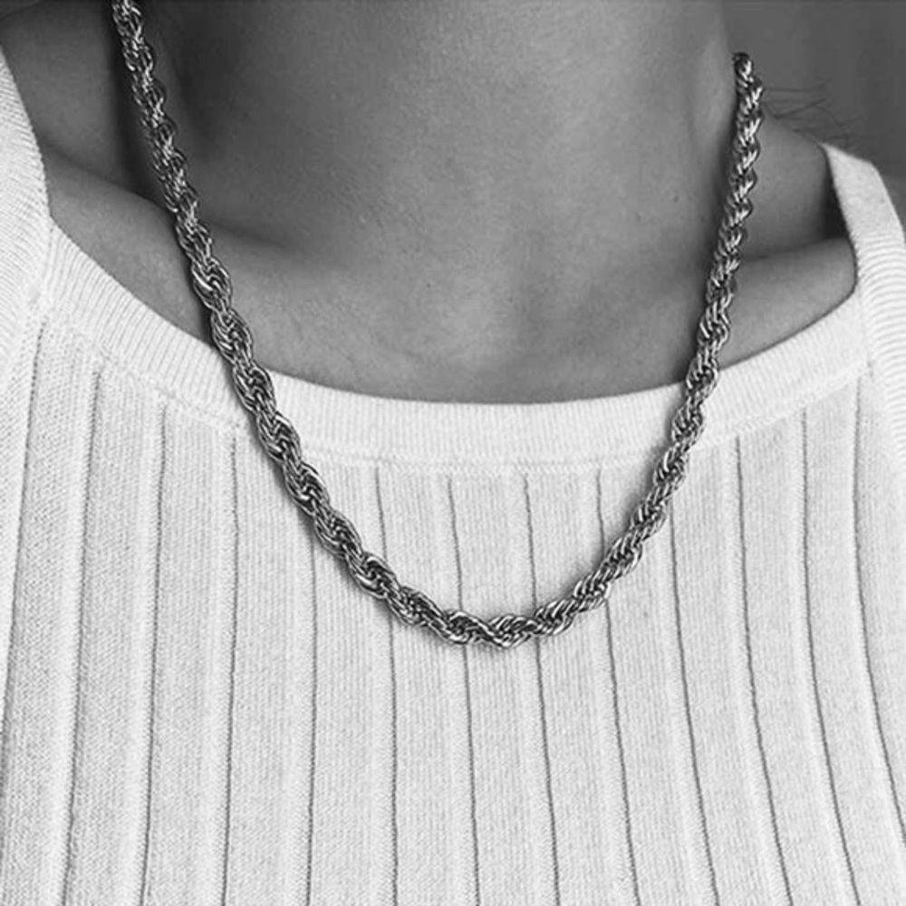 3/$30 🤍 Braided Chain Choker